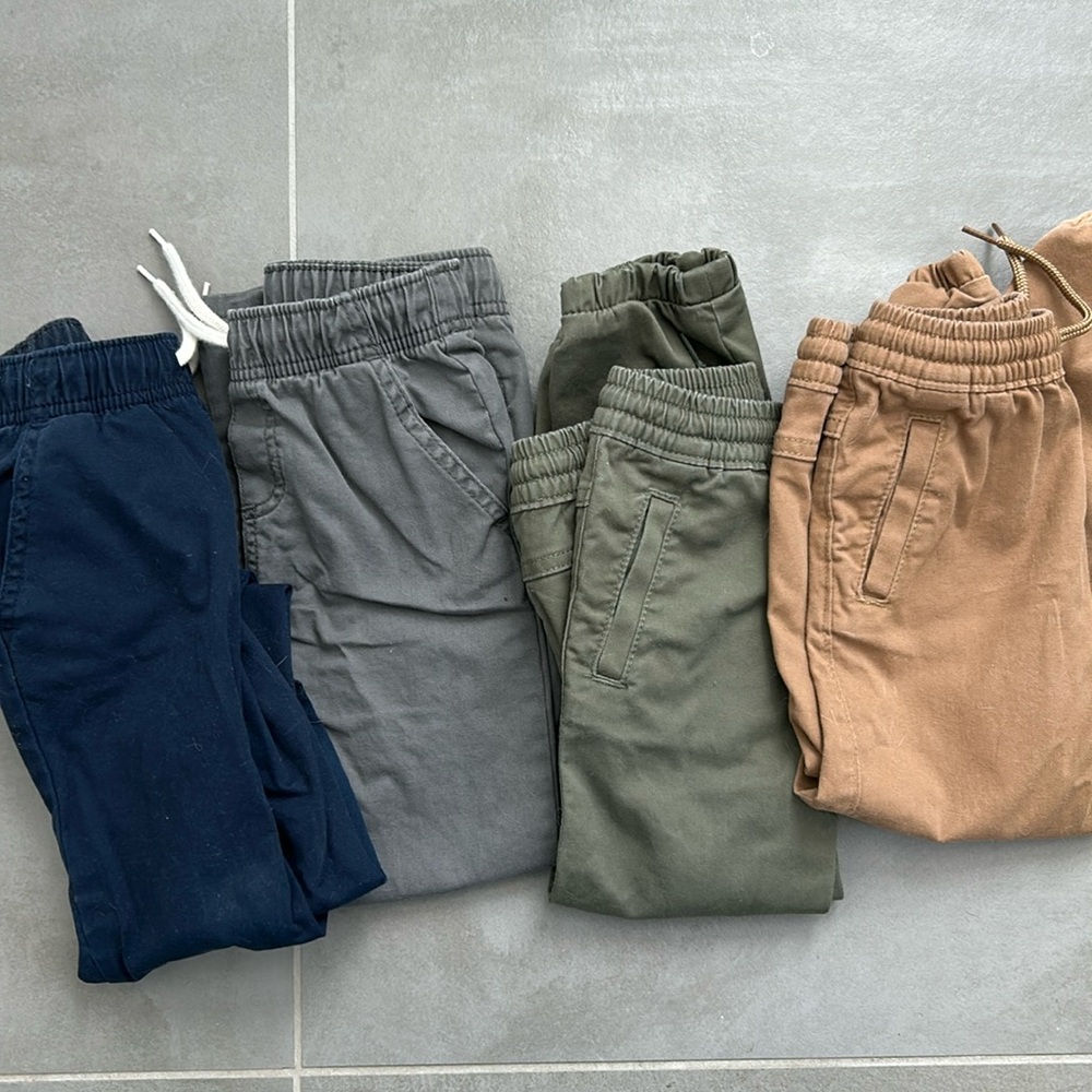 Bundle of four pants 4T boys